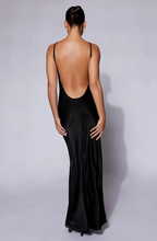 Load image into Gallery viewer, LUCIA SATIN CUT OUT MIDI

