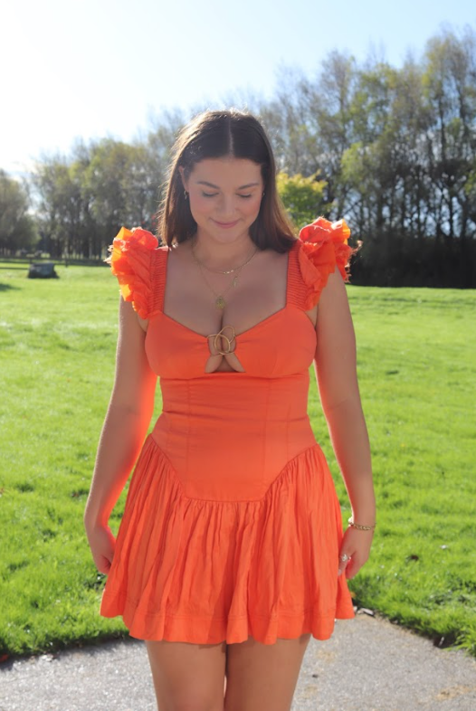 SIMONE FRILL DRESS SIMONE FRILL DRESS