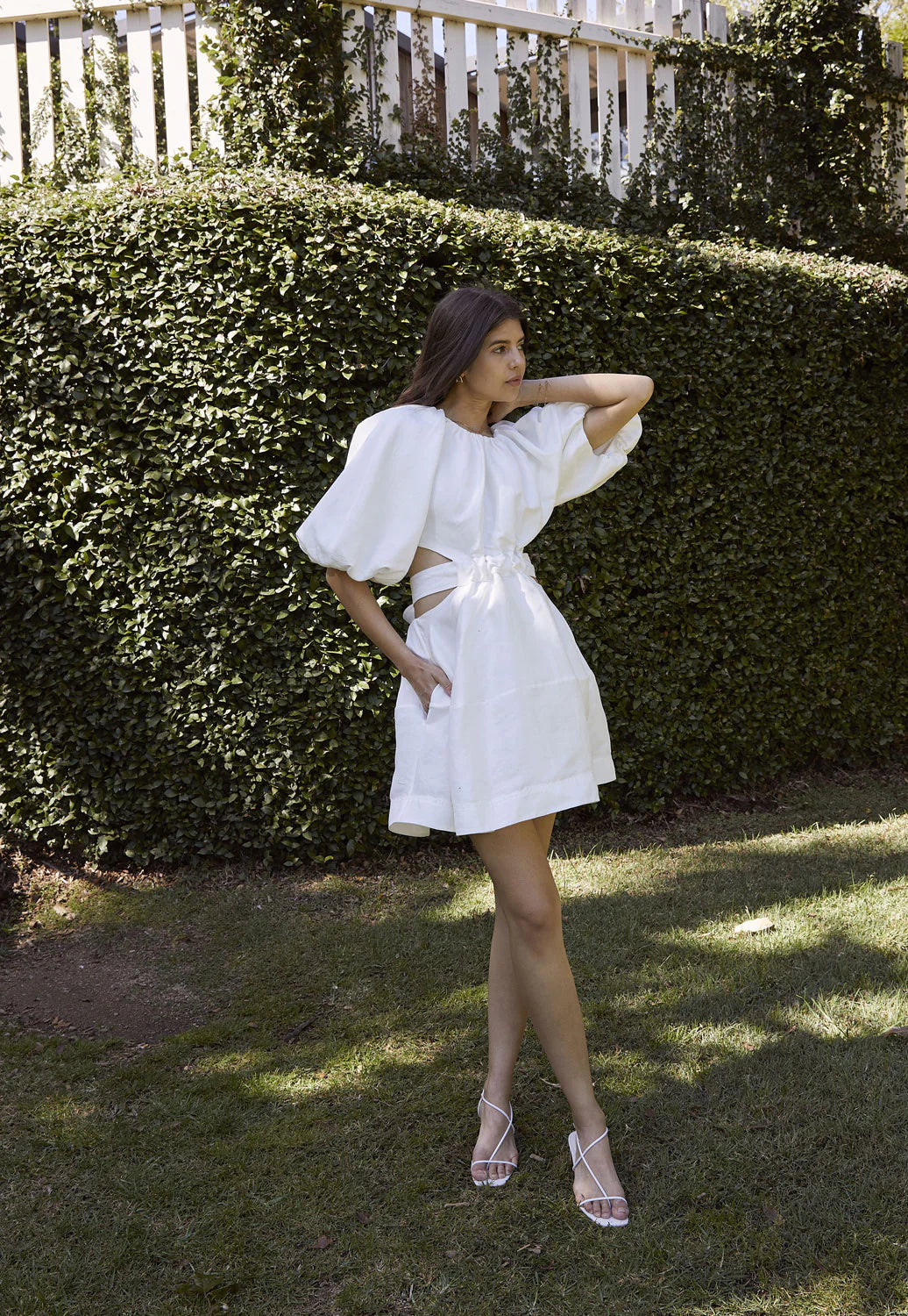 aje mimosa cut out mini dress MIMOSA CUT OUT MINI DRESS – Rentmeoutnz