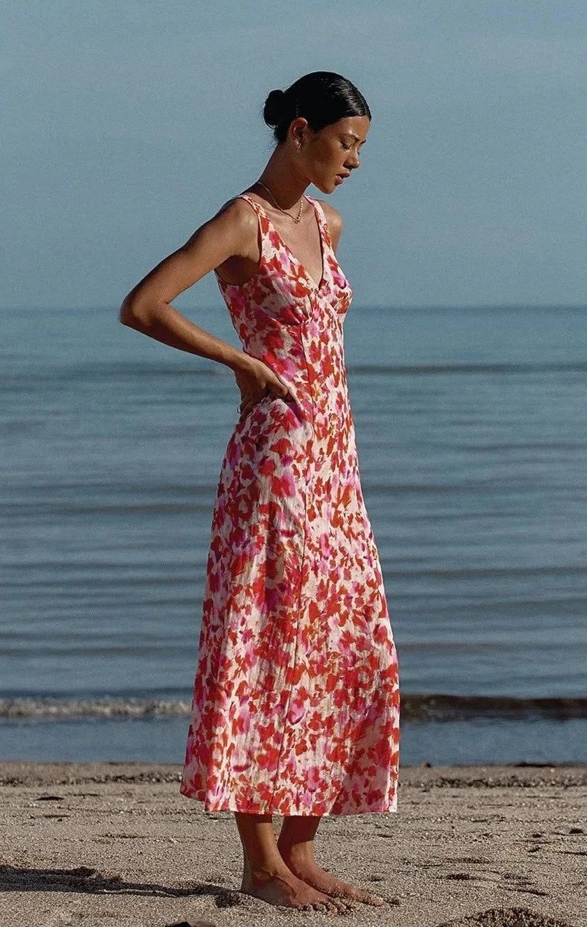XANTHE MIDI DRESS – Rentmeoutnz